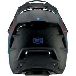 100% Aircraft 2 Helm - Stahl Blue/Neon Red -Fahrradbekleidung Und Zubehör 100 downhill mtb helm downhill mtb helmet aircraft 2 3 3