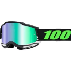100% Accuri 2 UTV Mirror Lens - Ken Block LTD - Mirror Green