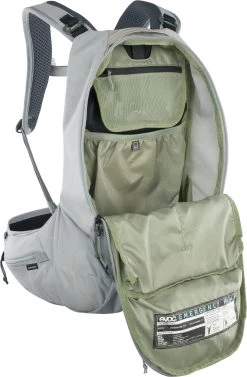 Evoc Trail Pro SF 12 - Stone -Fahrradbekleidung Und Zubehör 100122107 TRAIL PRO SF 12 dt05