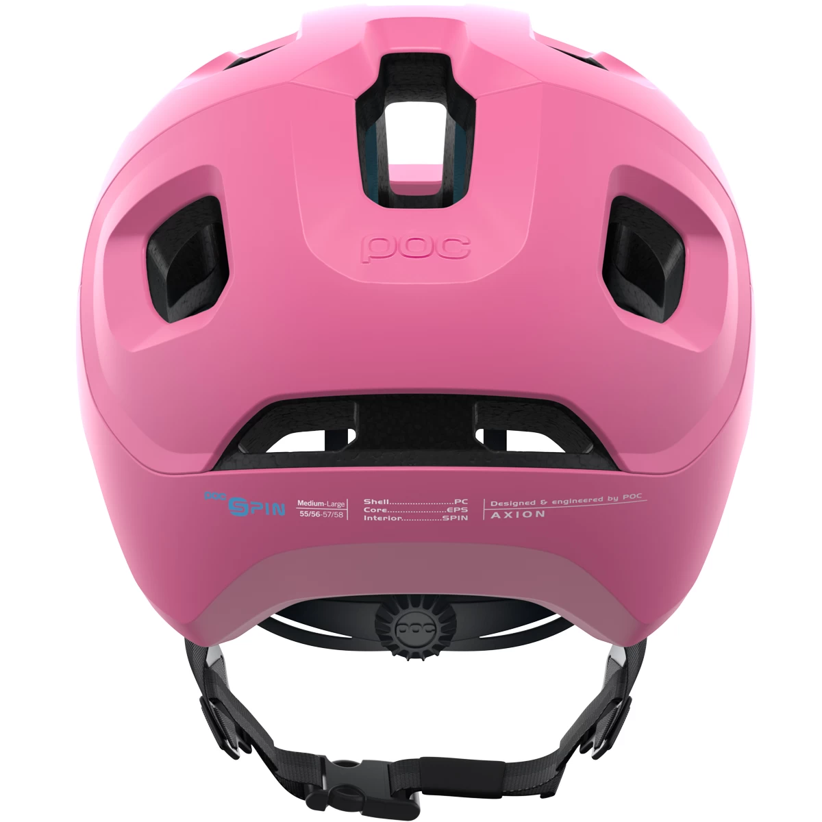 POC Axion SPIN MTB Helm - Actinium Pink Matt 4 POC Axion SPIN MTB Helm - Actinium Pink Matt – Bild 4