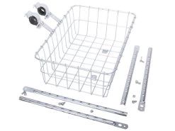 Wald 1372 Medium Korb Für Vorderradmontage - Silber