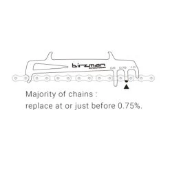 Birzman Kettenverschleißlehre -Fahrradbekleidung Und Zubehör 14XP9ttr3kFz0je