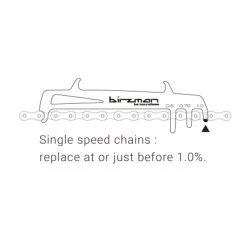 Birzman Kettenverschleißlehre -Fahrradbekleidung Und Zubehör 15SH80w6xUnySiv