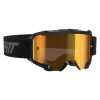 LEATT Velocity 4.5 Iriz Goggles Anti Fog Lens - Schwarz