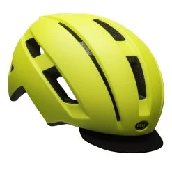 Bell Daily - Helm - Gelb -Fahrradbekleidung Und Zubehör 210225005 bell daily commuter helmet matte hi viz front rightcFwlCTUqMRF10