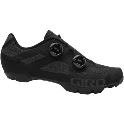 Giro Sector MTB Schuhe - Black / Dark Shadow -Fahrradbekleidung Und Zubehör 260152001 giro sector dirt shoe black dark shadow profile 908780