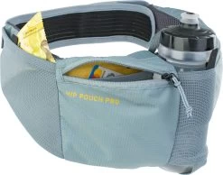 Evoc Hip Pouch Pro + 0,55 L Trinkflasche - Steel -Fahrradbekleidung Und Zubehör 4250450726814 HIP POUCH PRO DRINK BOTTLE 0 55L STEEL ONE SIZE D2