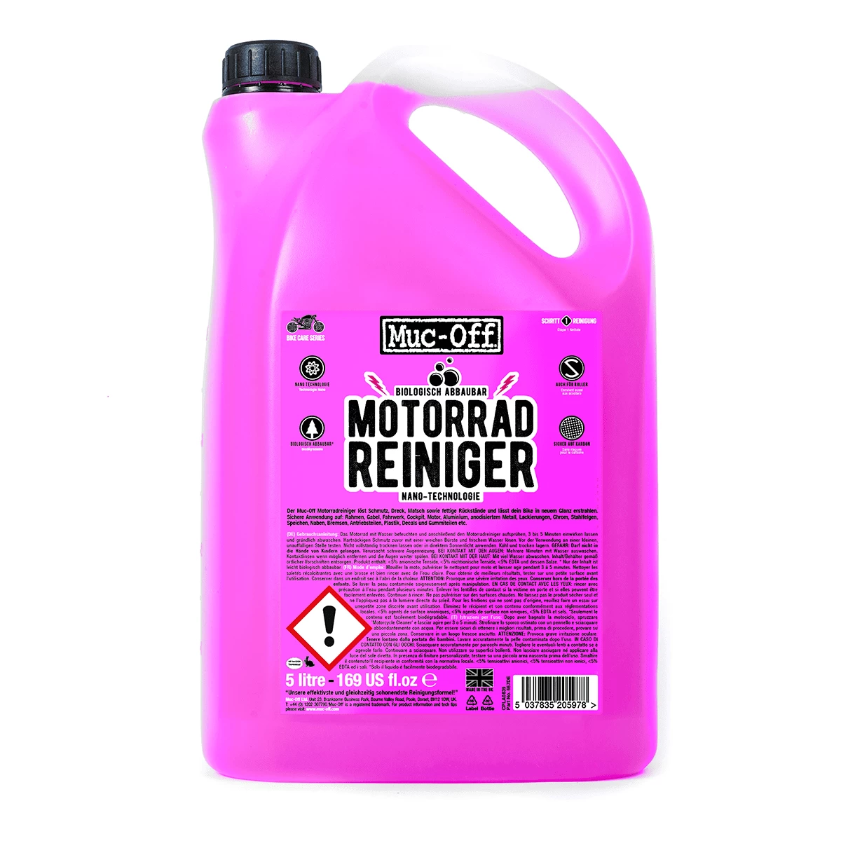 Muc-Off Motorradreiniger 5 Liter 1 Muc-Off Motorradreiniger 5 Liter