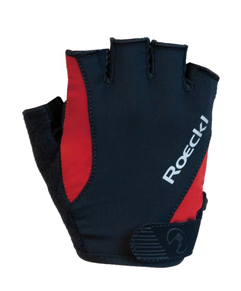Roeckl Basel Handschuhe - Schwarz/Rot 1 Roeckl Basel Handschuhe - Schwarz/Rot
