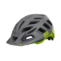 Giro Radix Fahrradhelm - Matte Metallic Black/Ano Lime