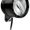 Edelux II LED-Scheinwerfer Für Nabendynamos-schwarz Eloxiert