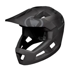 Endura SingleTrack Full Face Helm - Schwarz