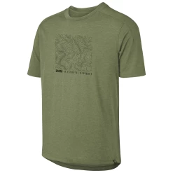 IXS Flow Tech Tee Contour Olive