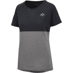IXS Flow Women Tech Tee Mountain Schwarz-graphit