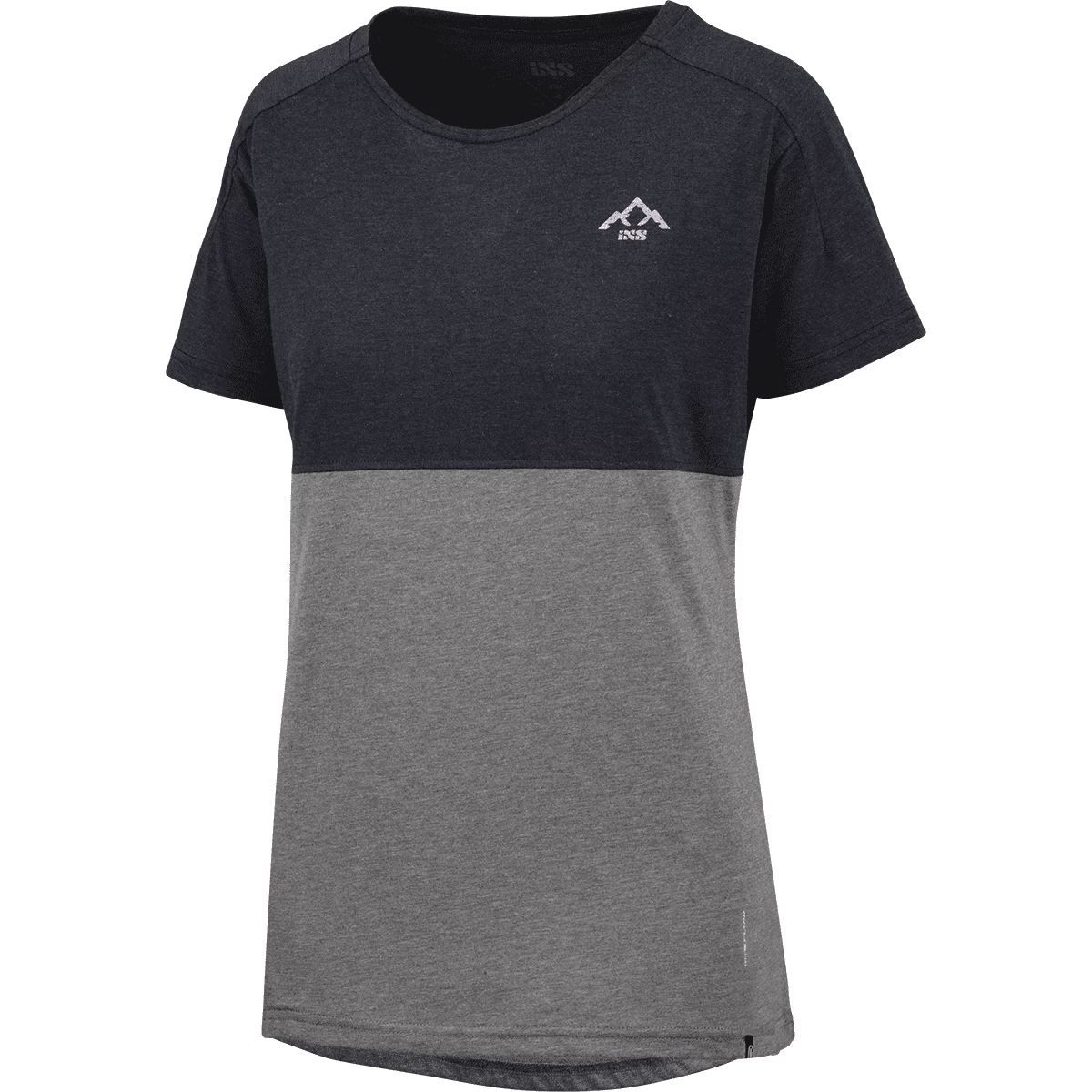 IXS Flow Women Tech Tee Mountain Schwarz-graphit 1 IXS Flow Women Tech Tee Mountain Schwarz-graphit