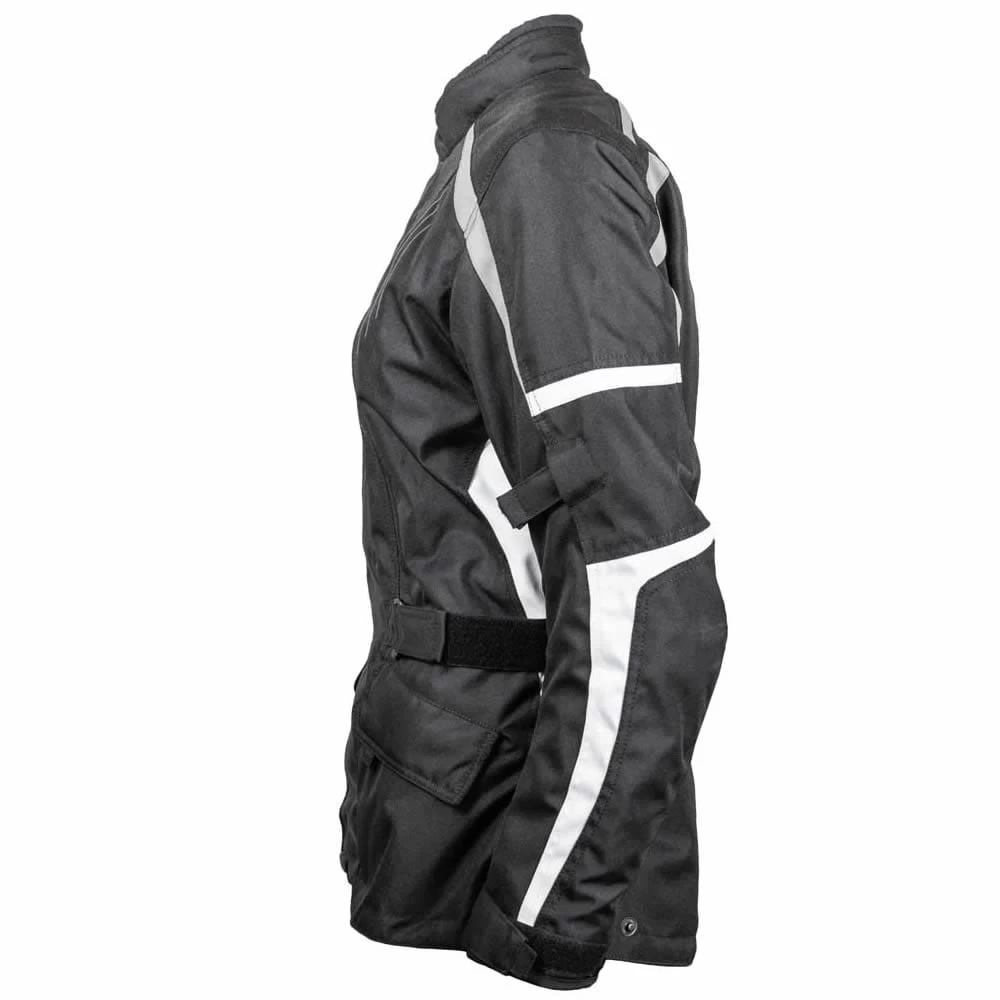 Damen Jacke Dayton - Schwarz-grau-weiss 2 Damen Jacke Dayton - Schwarz-grau-weiss – Bild 2