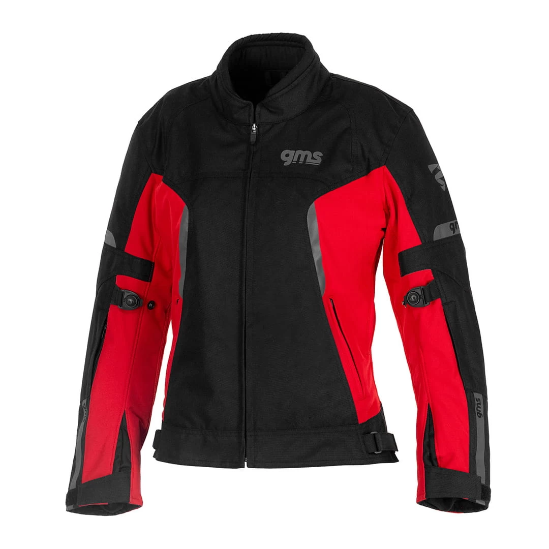 Damen Jacke Vega - Schwarz-rot 1 Damen Jacke Vega - Schwarz-rot
