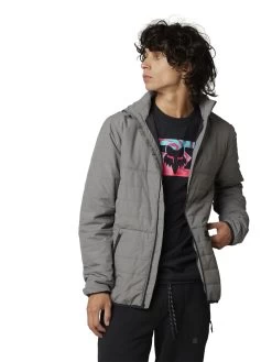 Fox Racing Howell Puffy Jacket - Dark Grey -Fahrradbekleidung Und Zubehör HowellPuffyJacket darkgrey 4