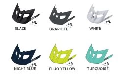 IXS Visier Für Trail RS EVO - Gelb