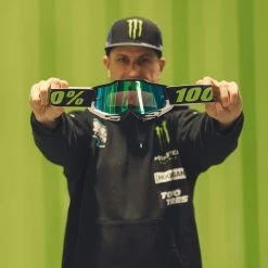 100% Accuri 2 UTV Mirror Lens - Ken Block LTD - Mirror Green -Fahrradbekleidung Und Zubehör KB 50019 00001 Additional A 1500x1500