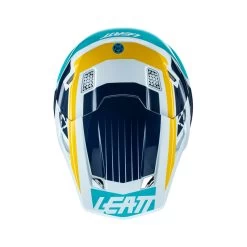 LEATT Helm Inkl. Brille 8.5 V22 Graphic Blau-weiss-gelb -Fahrradbekleidung Und Zubehör LEATTHelminkl Brille8 5V22Graphicblau weiss gelb 3