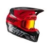 LEATT Helm Inkl. Brille 8.5 V22 Uni Rot