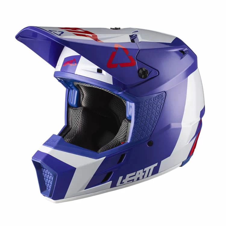 LEATT Motocrosshelm GPX 3.5 - Blau-weiss 1 LEATT Motocrosshelm GPX 3.5 - Blau-weiss