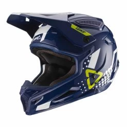LEATT Motocrosshelm GPX 4.5 - Blau-weiss-grün