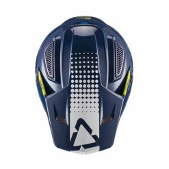 LEATT Motocrosshelm GPX 4.5 - Blau-weiss-grün -Fahrradbekleidung Und Zubehör LEATTMotocrosshelmGPX4 5 blau weiss gr n 3