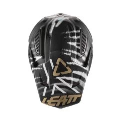 LEATT Motocrosshelm GPX 5.5 Composite - Schwarz-weiss-gold -Fahrradbekleidung Und Zubehör LEATTMotocrosshelmGPX5 5Composite schwarz weiss gold 3