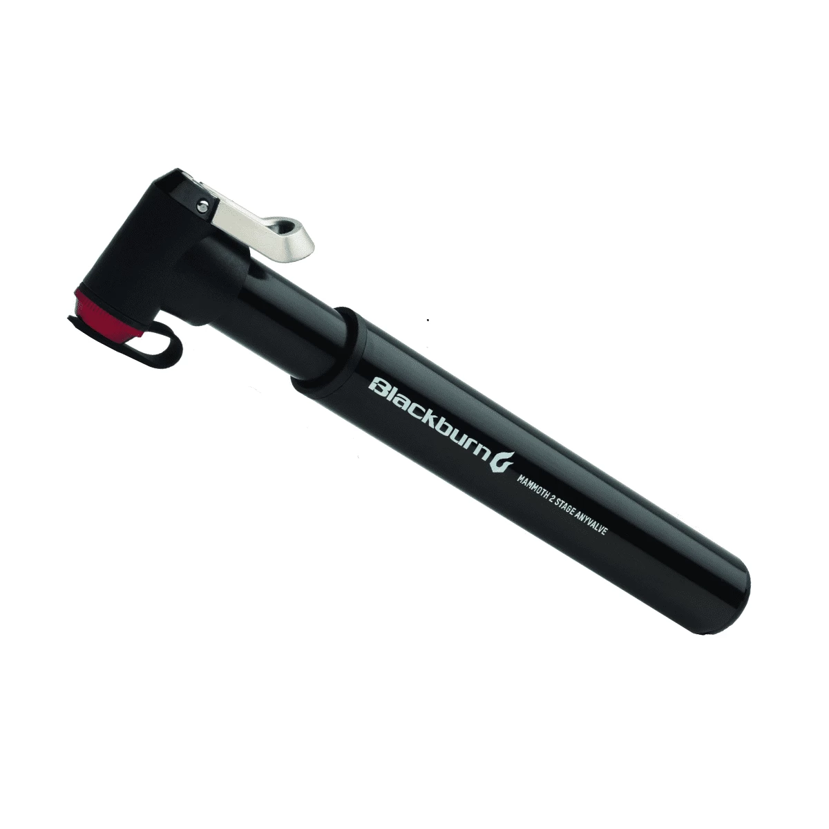 Blackburn Mammoth 2 Stage Fahrradpumpe - Schwarz 1 Blackburn Mammoth 2 Stage Fahrradpumpe - Schwarz