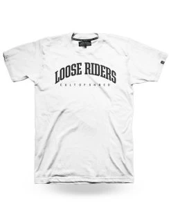 LOOSE RIDERS Mens Classic T-Shirts - White