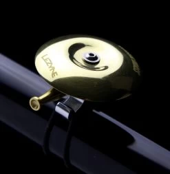 Lezyne Classic Shallow Messing Klingel - Gold -Fahrradbekleidung Und Zubehör Product bells clascshlwbrassbell zoom4