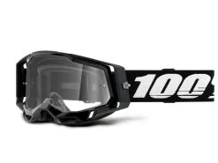 100% Racecraft 2 Goggle - Clear Lens - Black