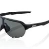 100% S2 - Smoke Lens - Soft Tact Black