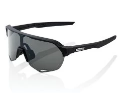 100% S2 - Smoke Lens - Soft Tact Black
