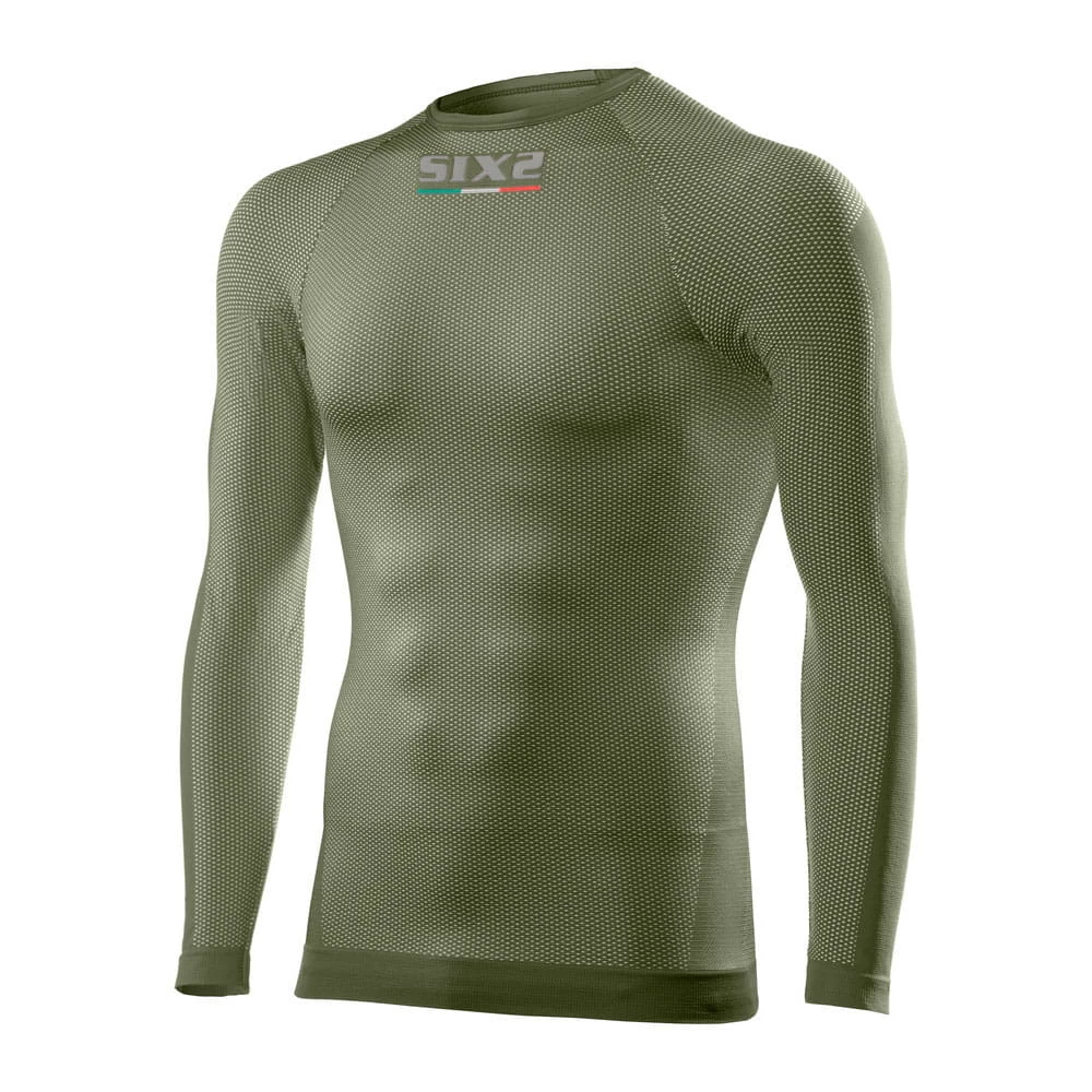SIXS Funktions Langarm-Shirt TS2 Grün 1 SIXS Funktions Langarm-Shirt TS2 Grün