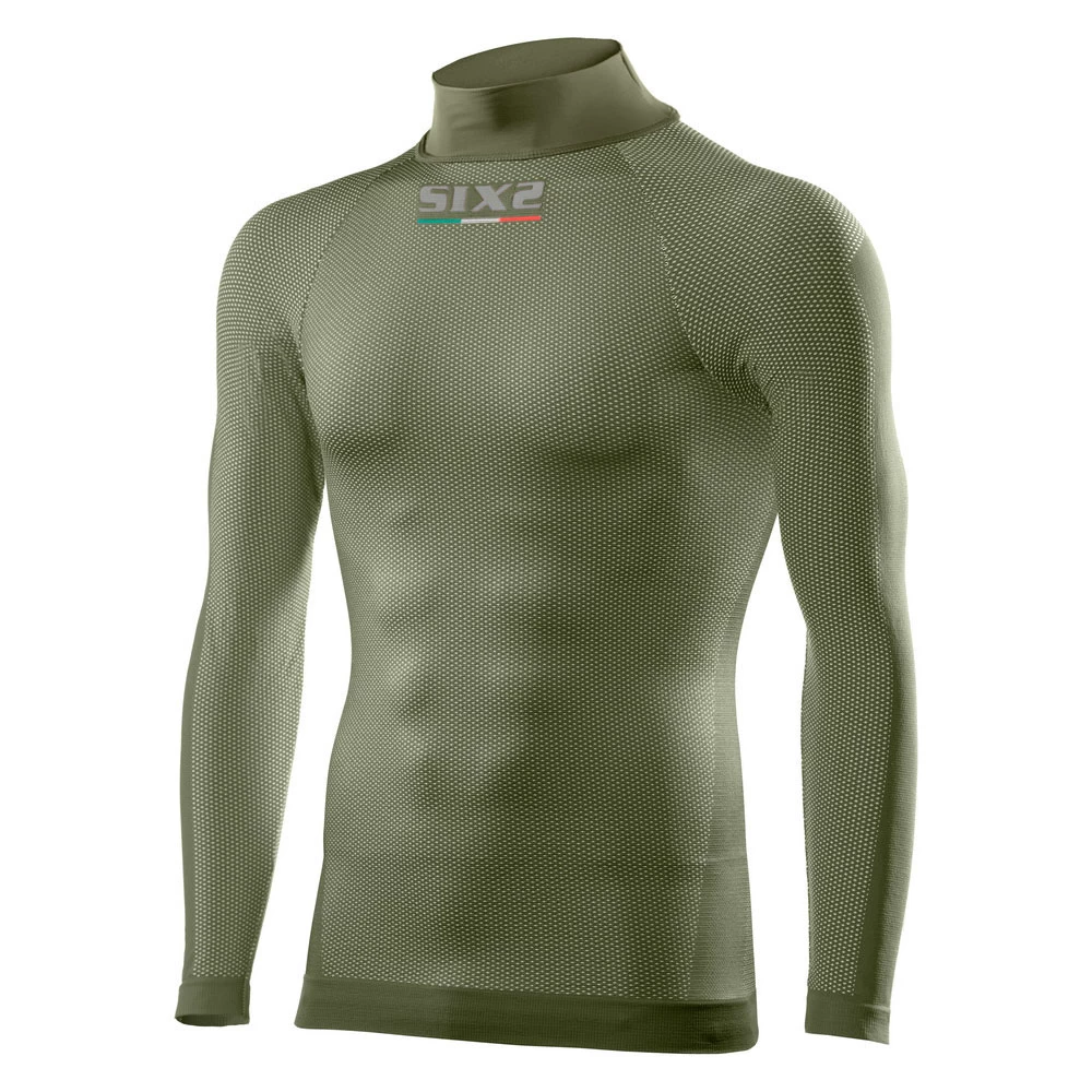SIXS Funktions Langarm-Shirt TS3 Grün 1 SIXS Funktions Langarm-Shirt TS3 Grün