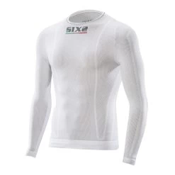 SIXS Langarm Funktionsshirt TS2 - Weiss