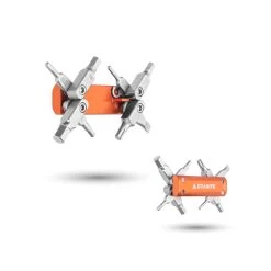 STASH Multitool - Orange -Fahrradbekleidung Und Zubehör STASH MULTI TOOL Too key ORG