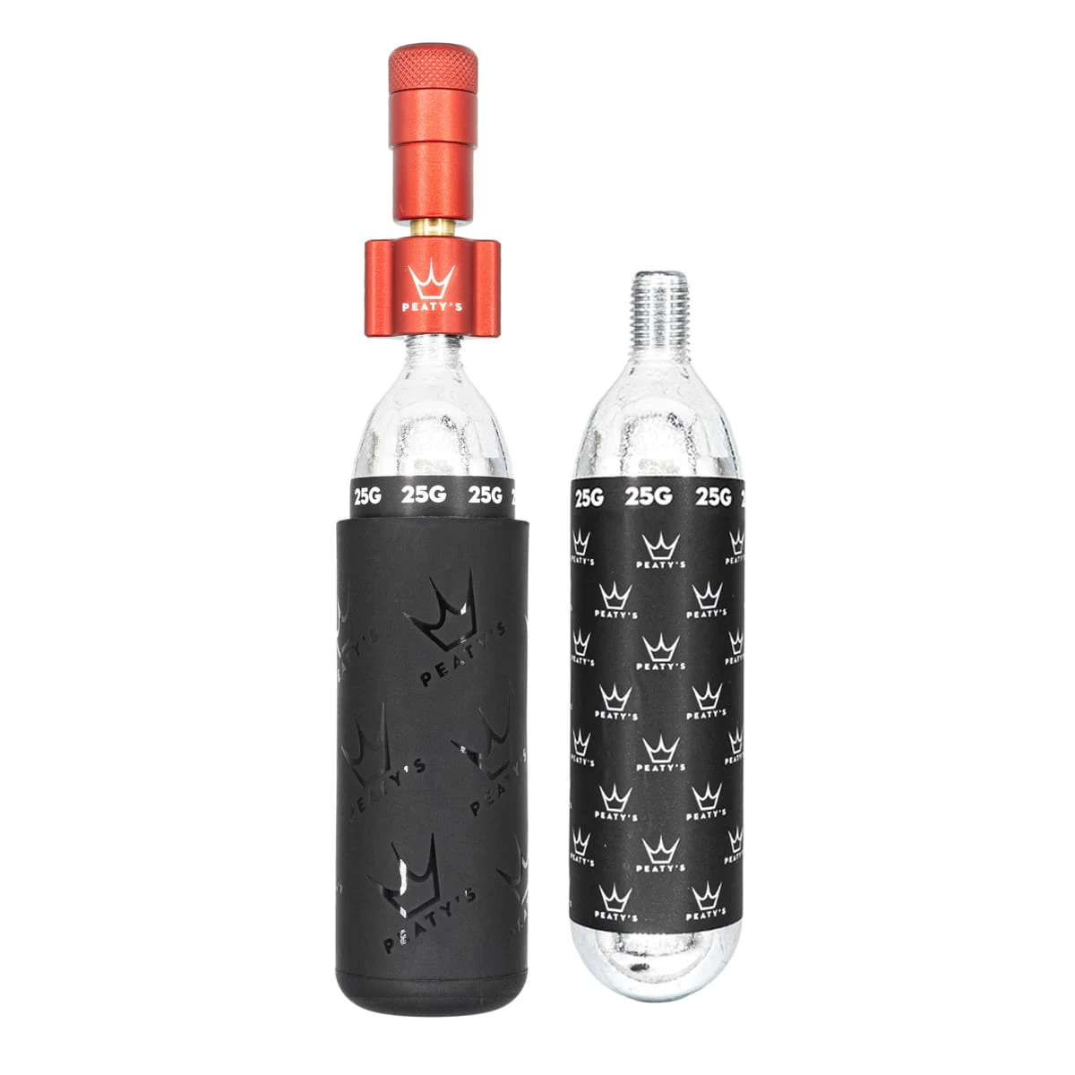 Peaty's Holeshot CO2 Tyre Inflator - MTB (25 G) - Red 1 Peaty's Holeshot CO2 Tyre Inflator - MTB (25 G) - Red