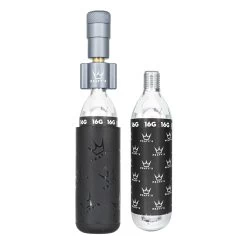 Peaty's Holeshot CO2 Tyre Inflator - Road & Gravel (16 G) - Slate