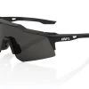 100% Speedcraft XS - Smoke Lens - Soft Tact Black