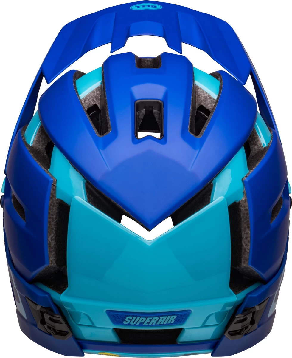 Bell Super Air R Spherical Fahrradhelm - Matte/gloss Blue 10 Bell Super Air R Spherical Fahrradhelm - Matte/gloss Blue – Bild 10