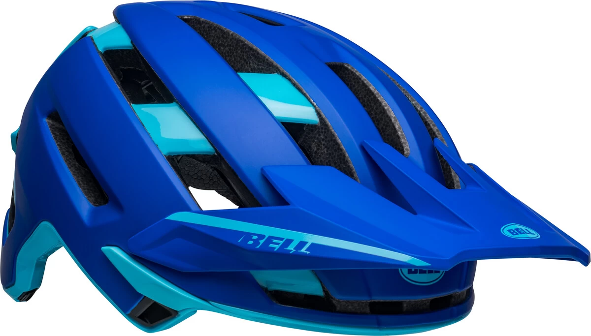 Bell Super Air R Spherical Fahrradhelm - Matte/gloss Blue 4 Bell Super Air R Spherical Fahrradhelm - Matte/gloss Blue – Bild 4
