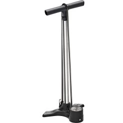 Lezyne Standluftpumpe Macro Floor Drive DV - Silber