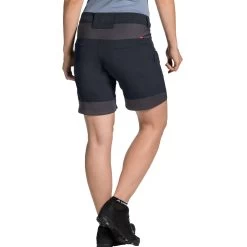 VAUDE Women Cyclist AM - Damen Shorts Schwarz -Fahrradbekleidung Und Zubehör Women cyclist AM shorts phantom black schwarz 3