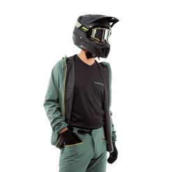 DFL Evo Regenjacke - Grün -Fahrradbekleidung Und Zubehör dfl evo gruen 02