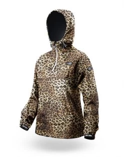 LOOSE RIDERS Windbreaker Damen Anorak Leopard