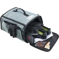 Evoc Gear Bag 15 - Steel -Fahrradbekleidung Und Zubehör evoc gear bag 15